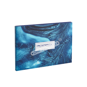 Impresión personalizada, hecho a mano, papel rígido <span class=keywords><strong>de</strong></span> lujo, cartón negro, caja <span class=keywords><strong>de</strong></span> regalo con cierre magnético vacío Simple - Product Image 4