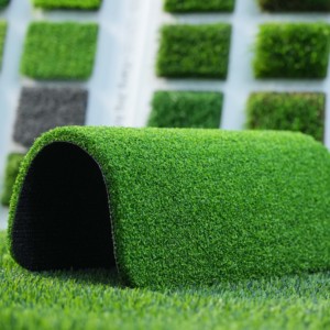 X-thiên nhiên mật độ cao 16mm Chiều cao cọc chống cháy sân golf nhân tạo đưa cỏ tổng hợp màu xanh lá cây cho các lĩnh vực thể thao thực hành - Product Image 4