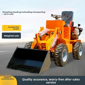 Ember giling roda Diesel <span class=keywords><strong>Mini</strong></span> 0,15 m dengan komponen inti mesin 4WD untuk konstruksi pertanian dan pertambangan - Product Image 3