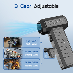 120000Rpm Fan 3 Tốc độ Mini Turbo Fan Điện Không Dây Khăn Lau Bụi Không Khí Bàn Phím Di Động Làm Sạch Turbo Fan <span class=keywords><strong>Air</strong></span> Blower - Product Image 5