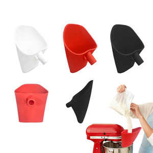 Nouvel entonnoir à farine en silicone pour batteur sur socle, accessoire pour un remplissage facile, compatible avec les batteurs à tête inclinable - Product Image 5