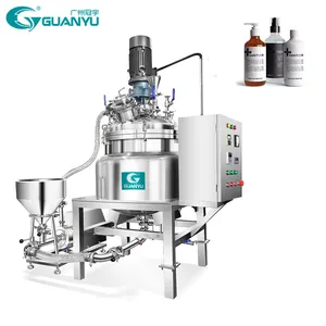 Small Capacity 100-200L Hand Soap Sanitizer/Hand Making Machine Triple Jacket Mixing Machine High Shear Homogenizer