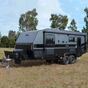 Caravane familiale tout-terrain Ecocampor 2025, très vendue, de luxe, conforme aux normes australiennes, avec cuisine coulissante, 21,6 pieds, pour la revente - Product Image 1
