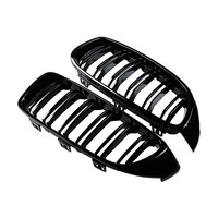 Para BMW Serie 4 F32 2013-2018 F36M3F80M4F82, Rejilla Delantera Negra Brillante/Negra Mate, Reemplazo de Rejilla Delantera, Accesorio Decorativo