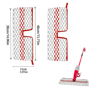 Adatto per tamponi per mocio a spruzzo in microfibra <span class=keywords><strong>Vileda</strong></span> compatibili con ricariche per mocio Spray riutilizzabili Promist MAX per Ocedar ProMist - Product Image 1