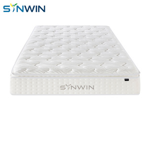 Matelas à ressorts ensachés <span class=keywords><strong>en</strong></span> latex à rebond lent avec renfort des bords, taille 36 cm - Product Image 3