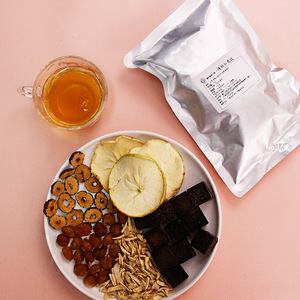 Thé Santé Bio au Gingembre et Jujube pour la Régulation Menstruelle, Sucre Noir Artisanal, 152g, Infusion à l'<span class=keywords><strong>Eau</strong></span> Chaude, Durée de Conservation 18 Mois, Sachet - Product Image 1