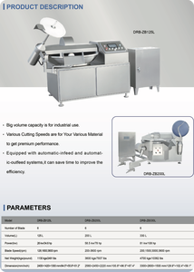 कारखाने सीधे बिक्री के लिए खाद्य प्रसंस्करण के लिए खाद्य प्रसंस्करण के लिए छोटे आकार में काटने वाले मांस पोर्क गोमांस काटने - Product Image 5