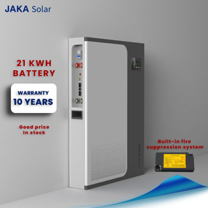 Sistema de Almacenamiento de Energía Solar JAKA Ultradelgado de Estado Sólido con Paneles Solares, Batería de Litio de 48V y Cargadores - Product Image 1
