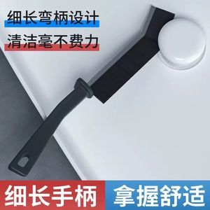 Brosse de nettoyage multifonctionnelle pour les fentes, poils en nylon, manche en plastique, pour salle de bain, cuisine, coins de fenêtres, élimination de la poussière - Product Image 3