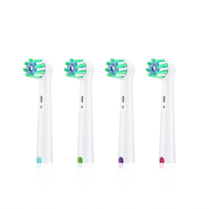 Lot de 4 têtes de brosse de rechange pour brosses à dents à <span class=keywords><strong>action</strong></span> croisée EB50-Ultra <span class=keywords><strong>B</strong></span>-<span class=keywords><strong>ORAL</strong></span> - Product Image 2