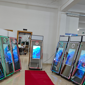 70 inch gương photobooth kỹ thuật số Ma Thuật gương Shot Photo Booth DSLR máy ảnh gương Photo Booth với 43 "Màn hình cảm ứng - Product Image 1