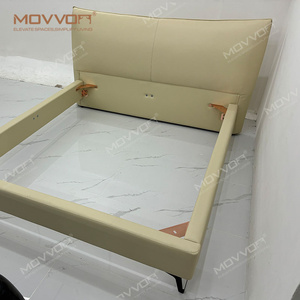 In <span class=keywords><strong>legno</strong></span> contemporaneo King Size <span class=keywords><strong>letto</strong></span> <span class=keywords><strong>matrimoniale</strong></span> <span class=keywords><strong>testiera</strong></span> con telaio regolabile e mobili camera da <span class=keywords><strong>letto</strong></span> di stoccaggio per Hotel letti Queen - Product Image 1