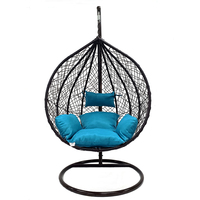 Vente en gros Osier Oeuf Balançoire Chaise Intérieur Extérieur Salon Terrasse Meubles Suspension Basket Chaise