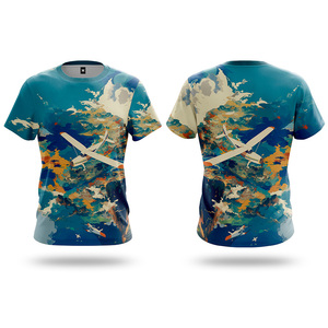 The Most Popular Style Custom Sport T-Shirt 100% <strong>Polyester</strong> Sublimation <strong>Dye</strong> with Pattern Design Youth T-Shirt - Product Image 6