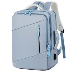 Wholesale Unisex Large Capacity Oxford Laptop Backpack <b>USB</b> <b>Charging</b> <b>Port</b> Custom Logo Durable Waterproof for Business Polyester - Product Image 1