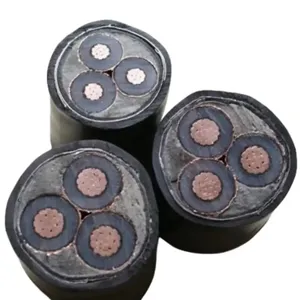 Câble souterrain <span class=keywords><strong>Hta</strong></span> NFC33-226 12/20 (24) Kv à conducteur en cuivre Xkdt-Y 3X1X240 mm² anti-rongeurs/anti-termites (résistant aux rongeurs/termites) - Product Image 5
