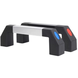 Contemporary CNC Door Pull Handle Square Machine Aluminum Alloy <b>Silver</b> Industrial Handle for Workshop for <b>Drawer</b> - Product Image 3