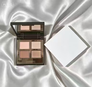 Net <b>Red</b> Same style 4-color eye shadow palette 5.2g high pigment gloss matt lasting smooth texture, popular eye makeup - Product Image 4