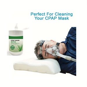 Offre Spéciale : Lingettes <span class=keywords><strong>CPAP</strong></span> sans alcool (12 flacons, 160 lingettes) pour masques, appareils et tubes <span class=keywords><strong>CPAP</strong></span> - Product Image 2