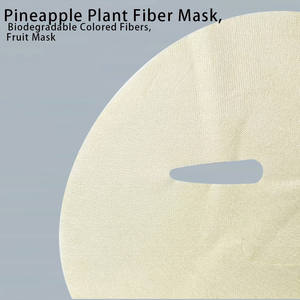 Y341 OEM Tissu non tissé coloré en fibre végétale d'ananas biodégradable, pour <span class=keywords><strong>masque</strong></span> facial en tissu ou en papier - Product Image 2