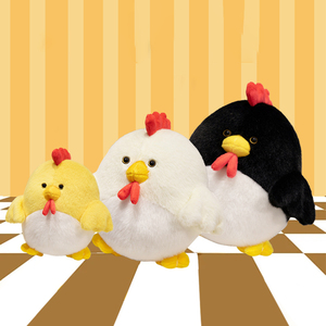 Venta al por mayor de pollo muñeco de peluche personalizado juguetes niños gallina animal de peluche de juguete para regalos - Product Image 4