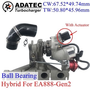 Turbine <span class=keywords><strong>hybride</strong></span> à roulement à billes K04-0064 EA888 Gen2 (taille GTX2867R) pour <span class=keywords><strong>Audi</strong></span> S1/Seat LeonVolkswagen Golf V 06F145702C/53049880064 - Product Image 2