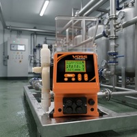 Bomba Dosificadora Digital de 30L/H y 4 Bares, Bomba Dosificadora de PVDF con Motor Paso a Paso, 4-20mA, para Tratamiento de Agua y Piscinas