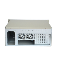 Hôte de contrôle industriel monté en rack 4U support de serveur à 7 emplacements carte mère ATX 610L avec châssis d'ordinateur industriel verrouillé