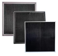 Filtro de aire primario para hospital con diseño gráfico Marco de aluminio Malla de nailon Material de acero inoxidable Capacidades de acero inoxidable