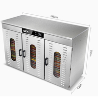 60 Lagen Automatische Voedseldehydrator Bananenchips Mango Groentedroger Fruitdroogmachine