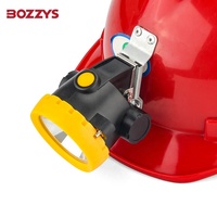 Lámpara Minera LED BOZZYS BK2000, Luz de Seguridad para Minería Subterránea a Prueba de Agua con Batería Recargable, para Camping, Caza y Correr