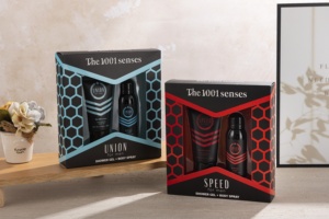 Ensemble de soins pour hommes de marque privée 100ML Vaporisateur pour le corps 150ML <span class=keywords><strong>Gel</strong></span> <span class=keywords><strong>douche</strong></span> Ensemble de brumes parfumées en stock - Product Image 5