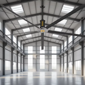 Ventilador de Techo Industrial de Aspas Grandes Austar, Sistema de Flujo de Aire HVLS para Control Climático en Comercios y Almacenes - Product Image 1