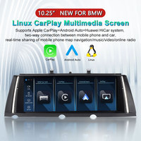 10.25 pouces pour BMW série 7 F01/F02 (2009-2012) lecteur multimédia vidéo de voiture écran tactile système Linux Radio WIFI aide à l'inversion