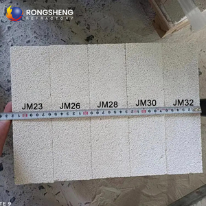 Ladrillos Refractarios de Mullita para Alta Temperatura K23 Jm26 Jm28 K30, Ladrillos de Aislamiento Ligeros para Hornos de Vidrio y Cemento - Product Image 2