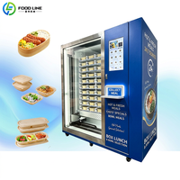Distributeur automatique intelligent de boîtes à lunch fraîches avec système de réfrigération