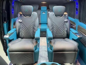 Nuevo Asiento de Cuero Eléctrico VIP de Lujo para Auto, Tuning para MPV, Limusina, Van, Minibús, Autocaravana, Camper Van, Sprinter, Vito, V250, Metris Touch - Product Image 5