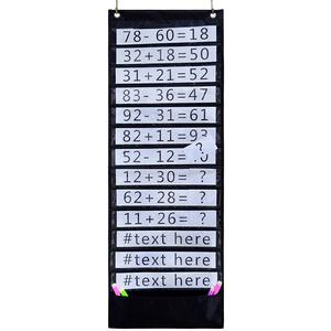 Oxford <span class=keywords><strong>tissu</strong></span> école salle de classe mur organisateur de stockage suspendu école tableau de poche - Product Image 1