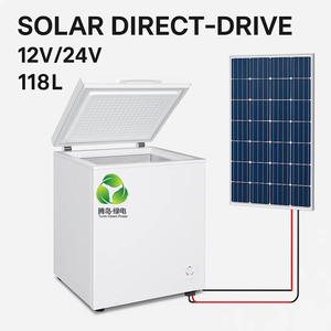 Precio de fábrica Vendedor ambulante Helado <span class=keywords><strong>Congelador</strong></span> profundo Energía solar 350L <span class=keywords><strong>Solo</strong></span> <span class=keywords><strong>congelador</strong></span> Refrigerador solar - Product Image 6