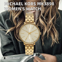 Montre en acier inoxydable Mk3898 personnalisable en petite série avec logo OEM/ODM pour femmes occidentales – Prix de gros direct usine