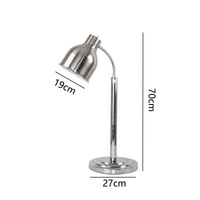 Mode Table Top Ampoule de chauffage des aliments Tête unique Restaurant Chauffe-buffet Lampe chauffante des aliments Buffalo Heat Shade Unit Chauffe-aliments