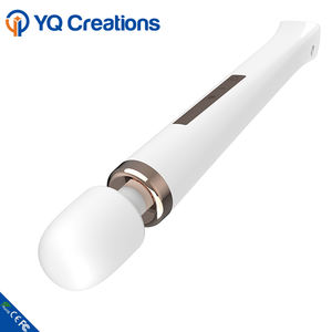 Super leistungs starke 3-Gang 10 Vibration Silikon Vibrator USB Wiederauf ladbare Sexspielzeug für Erwachsene Handheld Body Wand Massage gerät - Product Image 5