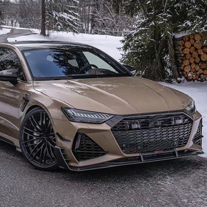 Accessoire de pare-chocs avant en fibre de carbone de haute qualité, modèle <span class=keywords><strong>ABT</strong></span> modifié, pour Audi <span class=keywords><strong>Rs7</strong></span> C8 (2019+) - Product Image 2