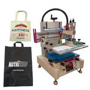 Máquina de serigrafía manual de sobremesa nueva para bolsas no tejidas, película de PVC, mesa de impresión al vacío multicolor para papel y plástico - Product Image 1
