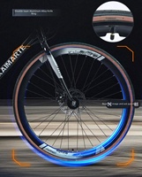 Vélo de route en aluminium RD-300 700C avec guidon intégré, levier de frein intégré, roues en alliage de 40 mm
