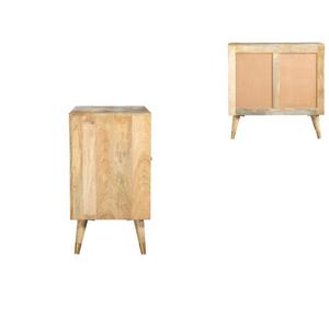 Varsovie Armoire d'appoint en bois de manguier à 2 portes classique de luxe traditionnel de meilleure qualité Meubles de maison pour le salon, la maison et le bureau - Product Image 3