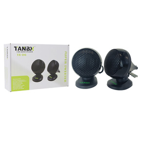 Tanbx Car Tweeter <b>Speaker</b> 4 Ohm 12V 24V Universal Magnetic Mount For Automotive Audio <b>System</b> - Product Image 1