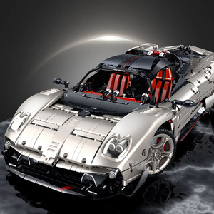 GULY 10657 Utopia, Coche de Carreras RC a Escala 1:8, Modelo de Bloques de Construcción, Control Remoto Eléctrico, Compatible con Moc Kit, Más de 800 Piezas - Product Image 3