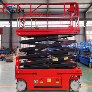 Meja angkat gunting listrik seluler CE ISO, Platform angkat pria kerja udara 6m 8m 10m 12m 14m - Product Image 4